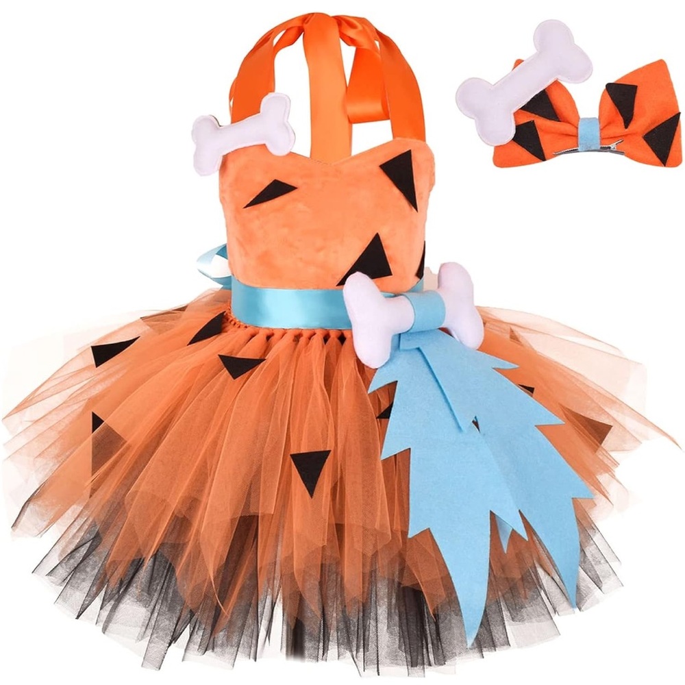 Girl Flintstone Toddler Halloween Costume